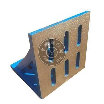 河北远鹏厂家生产铸铁弯板 T型槽弯板 直角靠板 可定制