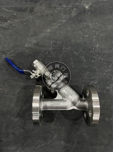 Y型法蘭過濾器 除污閥 水過濾器蒸氣過濾閥(GL41H-16C)