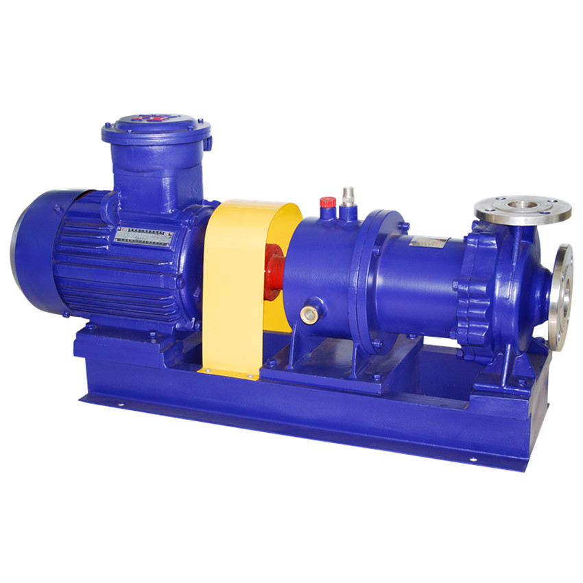 IMC-G高溫磁力泵臥式不銹鋼離心泵耐腐耐磨化工泵增壓泵