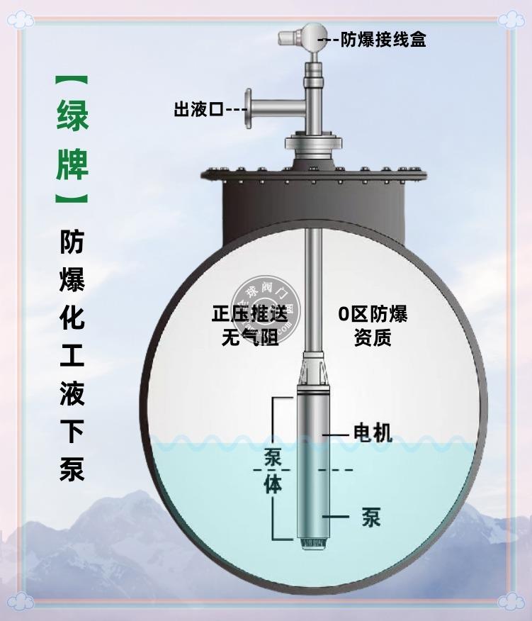 北京供应绿牌立式化工防爆泵