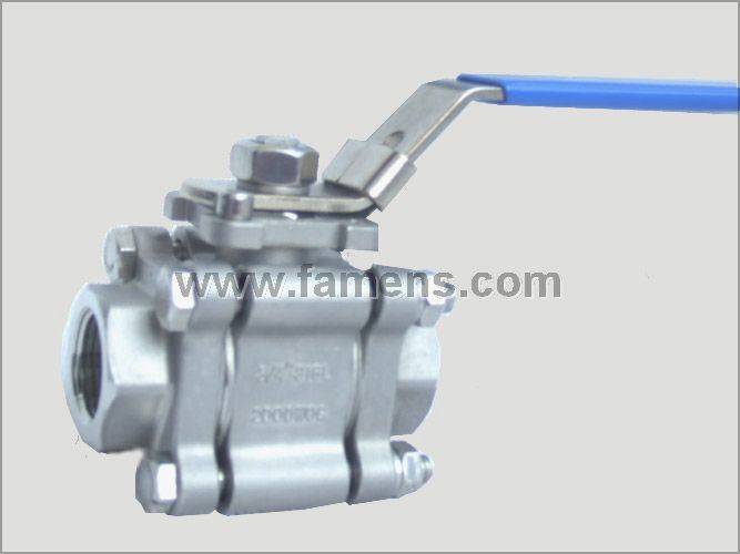 2000PSIstainless steel 3pc ball valve