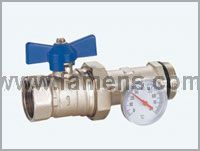 A1204测温球阀 Ball valve with thermometer