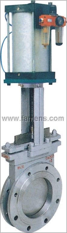 气动刀形闸阀