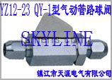 YZ12-23 QY-1型气动管路球阀