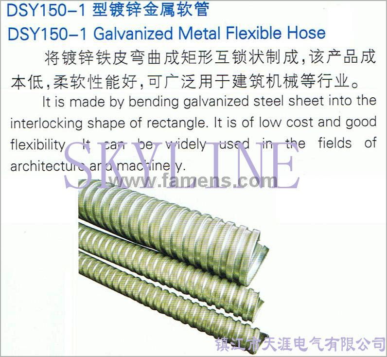 DSY150-1型镀锌金属软管
