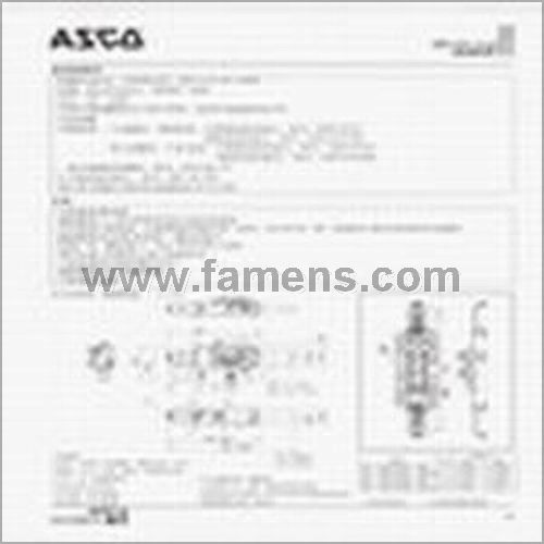 asco电磁阀SCG551A001MS