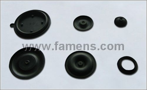 阀门橡胶膜片（厚度在0.2mm至2.0mm以上）