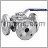 3 way ball valve flanged end