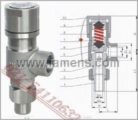 郑州郑州弹簧微启式外螺纹安全阀