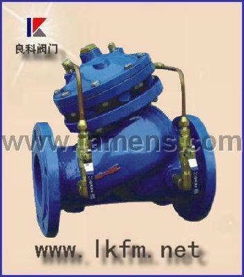 水力控制阀厂家:JD745X-10/16/25隔膜式多功能水泵控制阀