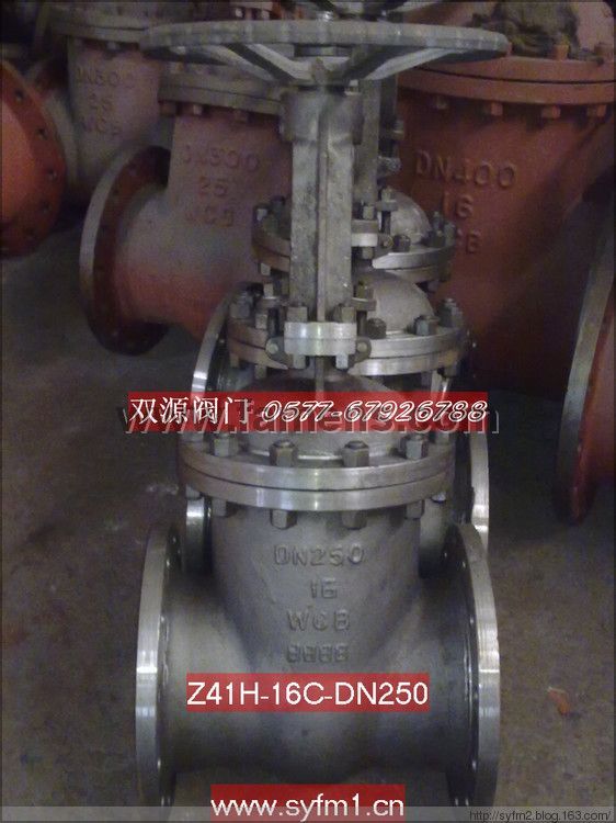 楔式闸阀Z41H-16C-DN250