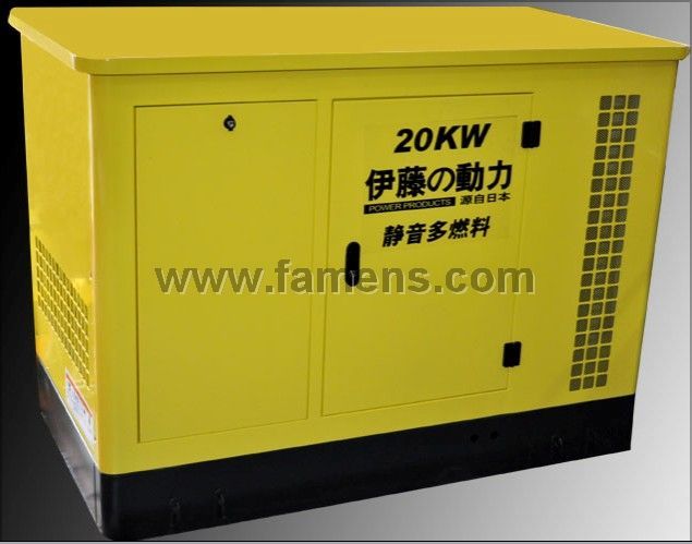 20kw汽油发电机价格 全自动燃气发电机