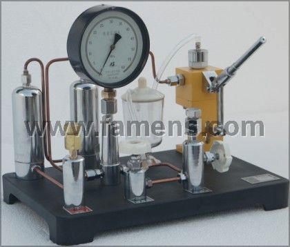 YLY-60氧气表压力表两用校验器