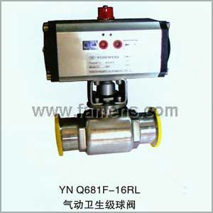 Q681F型卫生级气动球阀