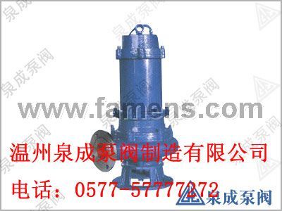 上海消防泵自动搅匀排污泵潜水排污泵-温州泉成泵阀