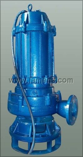上海一泵企业有限公司100JPWQ110-10-2000-5.5不锈钢自动搅匀排污泵