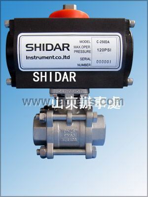 台湾欣达C-250DA气动式执行器 球塞阀等 shidar